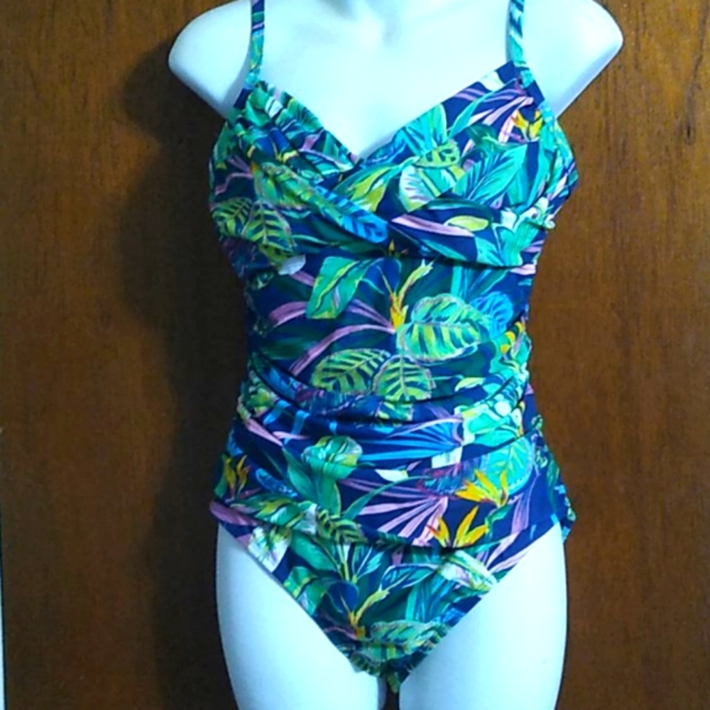 Bleu Rod Beattie One Piece Swim Suit